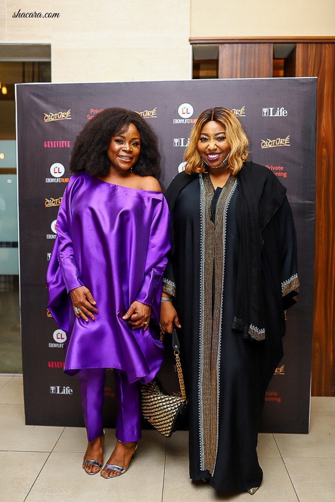 Mo Abudu, Sharon Ooja, Omawumi, Kemi ‘Lala’ Akindoju, Others Step Up In Style For The Private Screening Of EbonyLife Upcoming Movie ‘Òlòtūré’