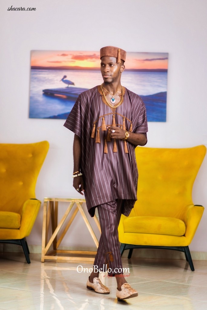 Style Influencer Akin Faminu Channels ‘Fashion Royalty’ in Bankole Thomas