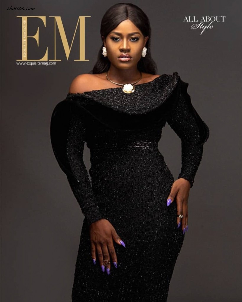 Ex BBNaija Housemate Alex Channels ‘Rapunzel’ For Exquisite Magazine’s Latest Issue |See Stunning Inside Images