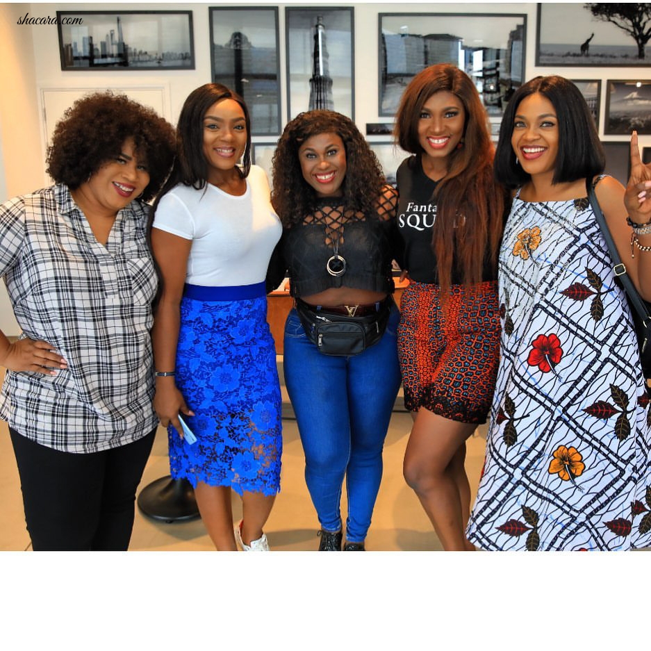 Omoni Oboli, Uche Jombo, Chioma Akpotha, Ufuoma McDermott, Chigul, AY, IK Ogbonna, Alex Ekubo Faceoff in Dubai