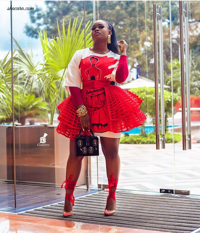 #STYLEGIRL: Nana Akua Addo x Claturally Are June’s Deadliest Style Combo After Big Brother’s Cynthia Nwadiora Sets The Net On Fire With This Look