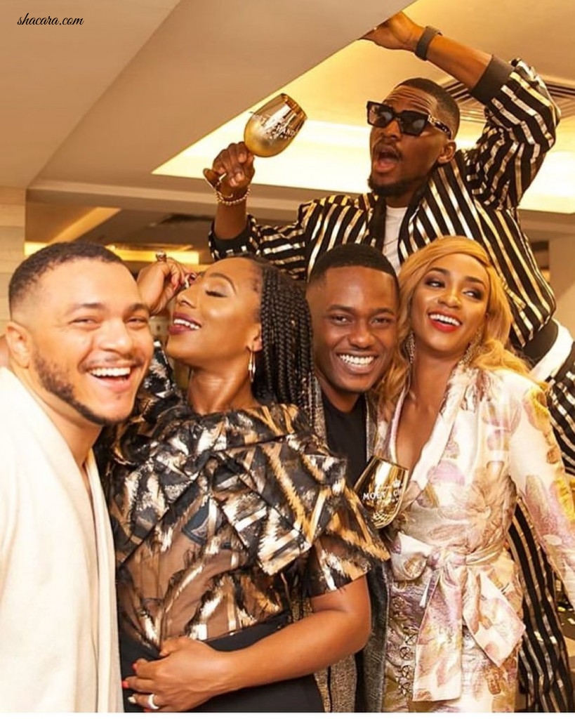 Lovely Moments! Kate Henshaw, Dakore Akande, Tobi Bakre, Toni Tones, Kenneth Okoli, Party In Lagos