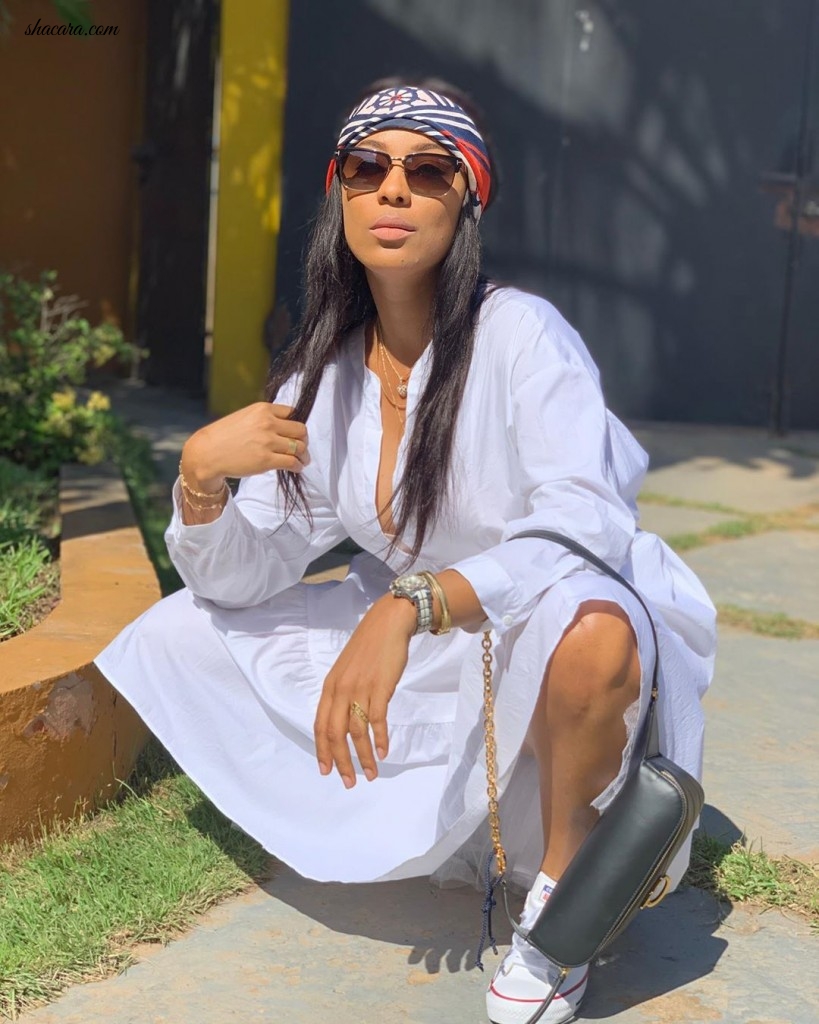 Street Style Look Of The Day! Ghanaian Actress, Nikki Samonas