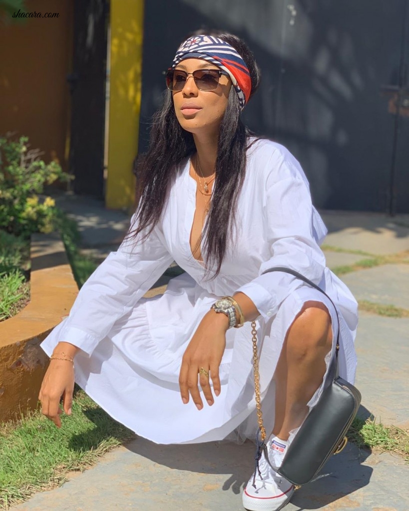 Street Style Look Of The Day! Ghanaian Actress, Nikki Samonas