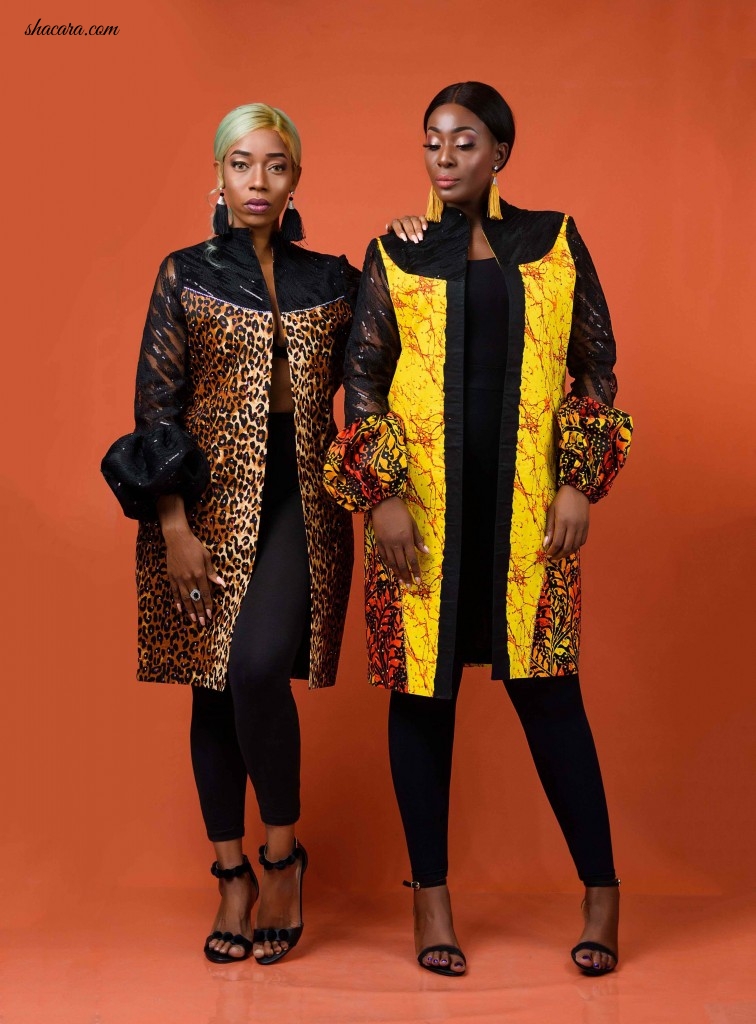 Media Darlings Destiny Amaka & Tora Olaiya Dazzles In Trish .O. Couture’s ‘Everyday Woman’ Collection