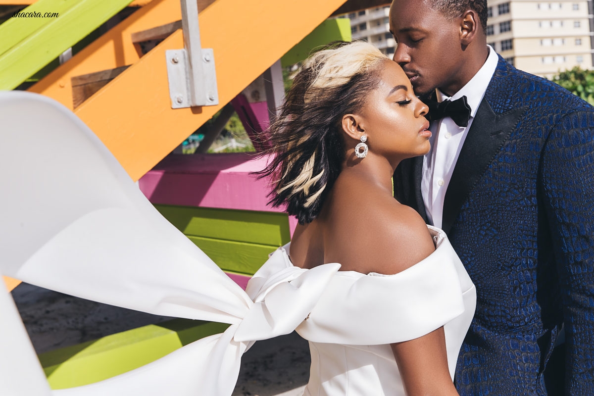 Bridal Bliss: Brooke and Layne's White-Hot Miami Wedding Was A Real Showstopper