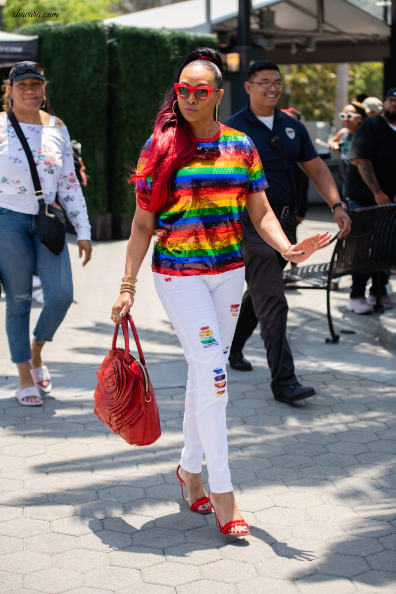 The Cast of 'Pose,' Kelly Rowland, Nia Long And More Celebs Out And About