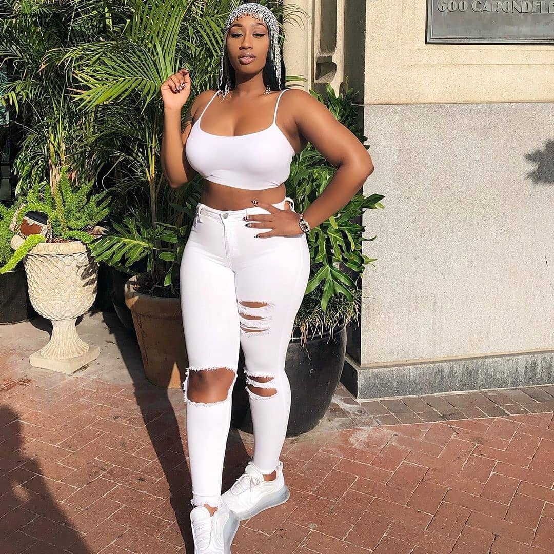 Street Style Look Of The Day: Kenyan Entertainer Victoria Kimani