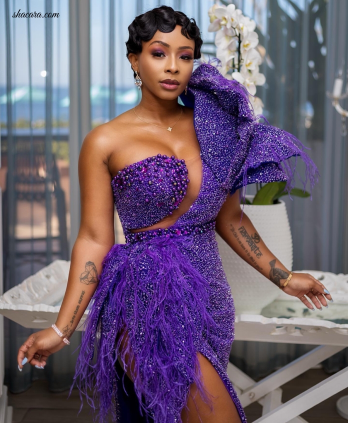 #STYLEGIRL: Pause Everything You Are Doing & Look; Boity’s Jaw Dropping Couture Outfit At The #VDJ2019