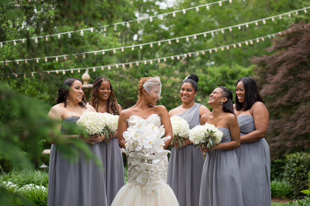 Bridal Bliss: Tiffany and Alyssa Went From DMs To 'I Do'