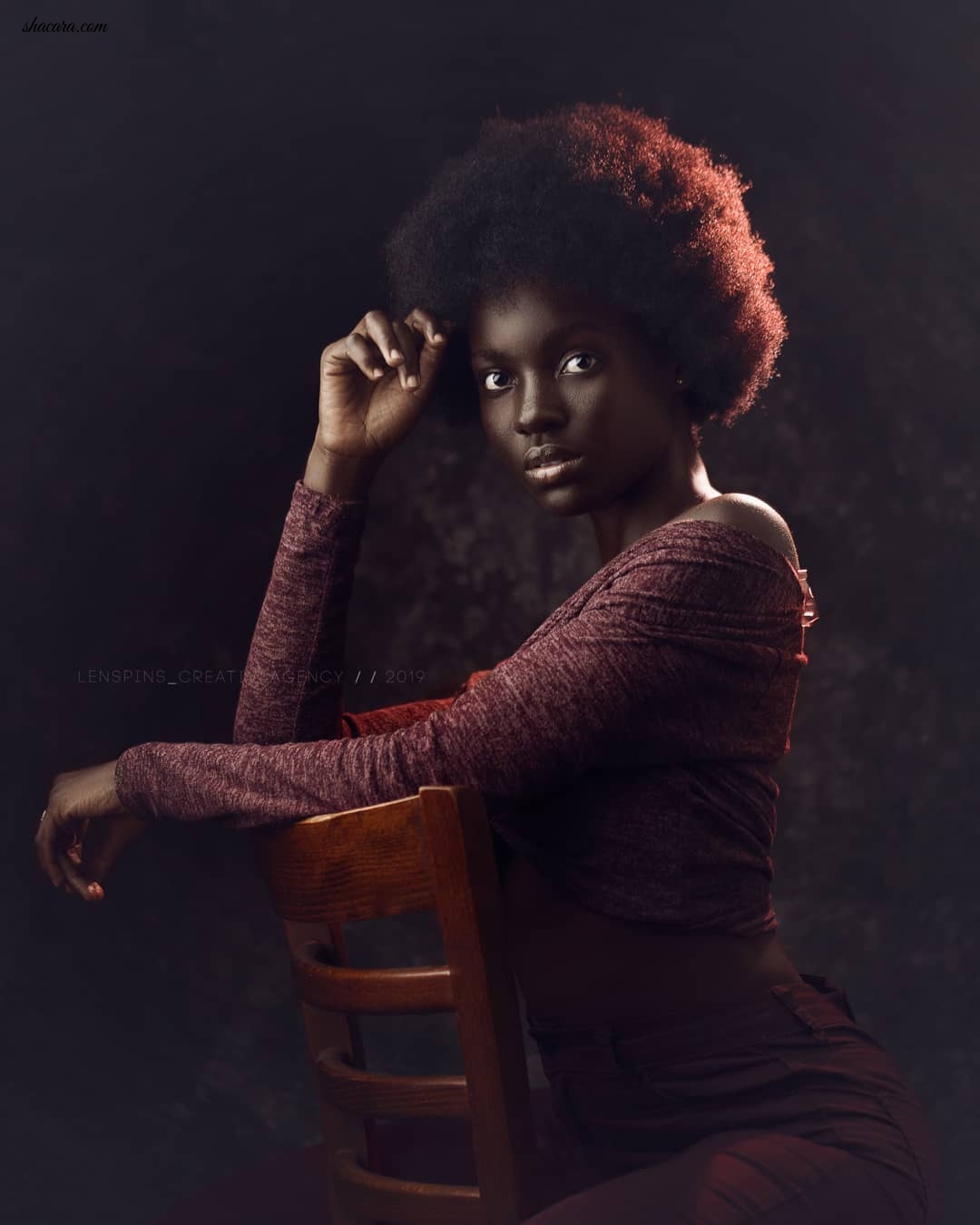 #MODELCRUSH: “My Dark Skin Is A Golden Pass To Jobs” – Black Diamond, Ghana’s Darkest Model