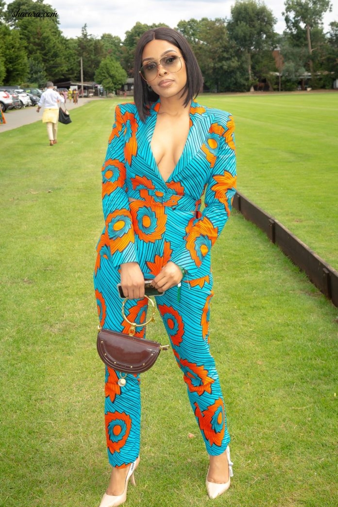 Finally, Some Fab Fashion From London! Watch Fashionistas Come Out In Haute Print For Lux Afrique’s Polo Day 2019