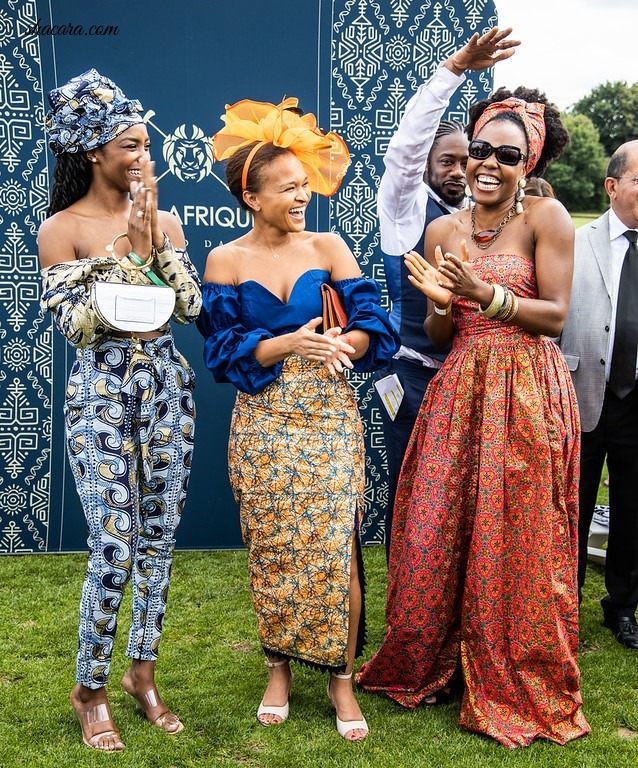 Finally, Some Fab Fashion From London! Watch Fashionistas Come Out In Haute Print For Lux Afrique’s Polo Day 2019