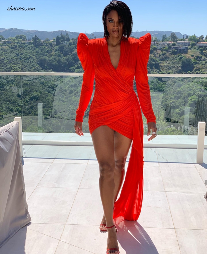 No One Flaunts Legs Better Than Chart Topping Singer Ciara, Here Are 15 Images Of Classy Leg Serving Inspo