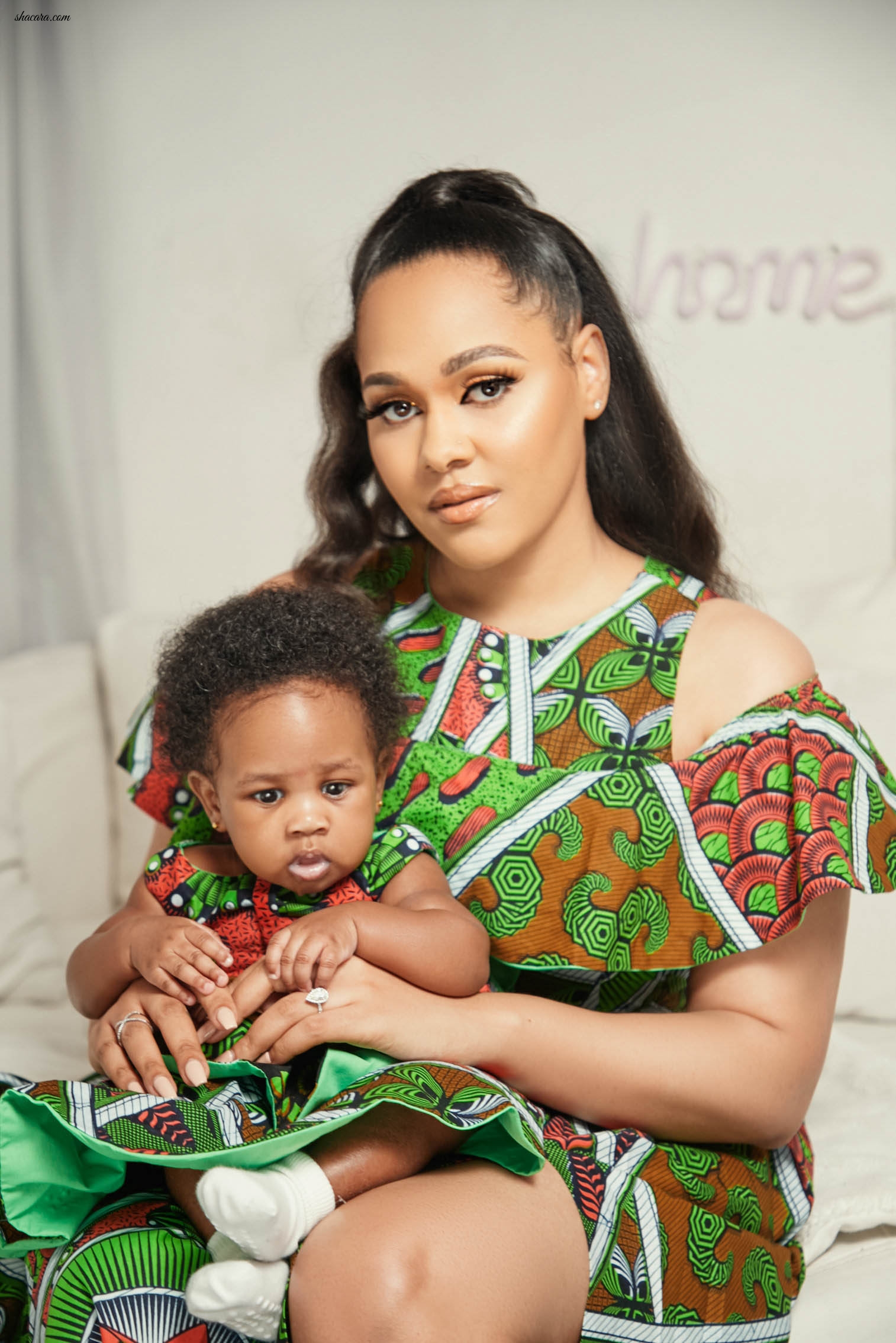 For The Love Of African Wax Print! Tania Omotayo, Juliana Olayede, Soliat Bada And Mariam Adeyemi Star In Glam Africa Magazine’s Latest Feature