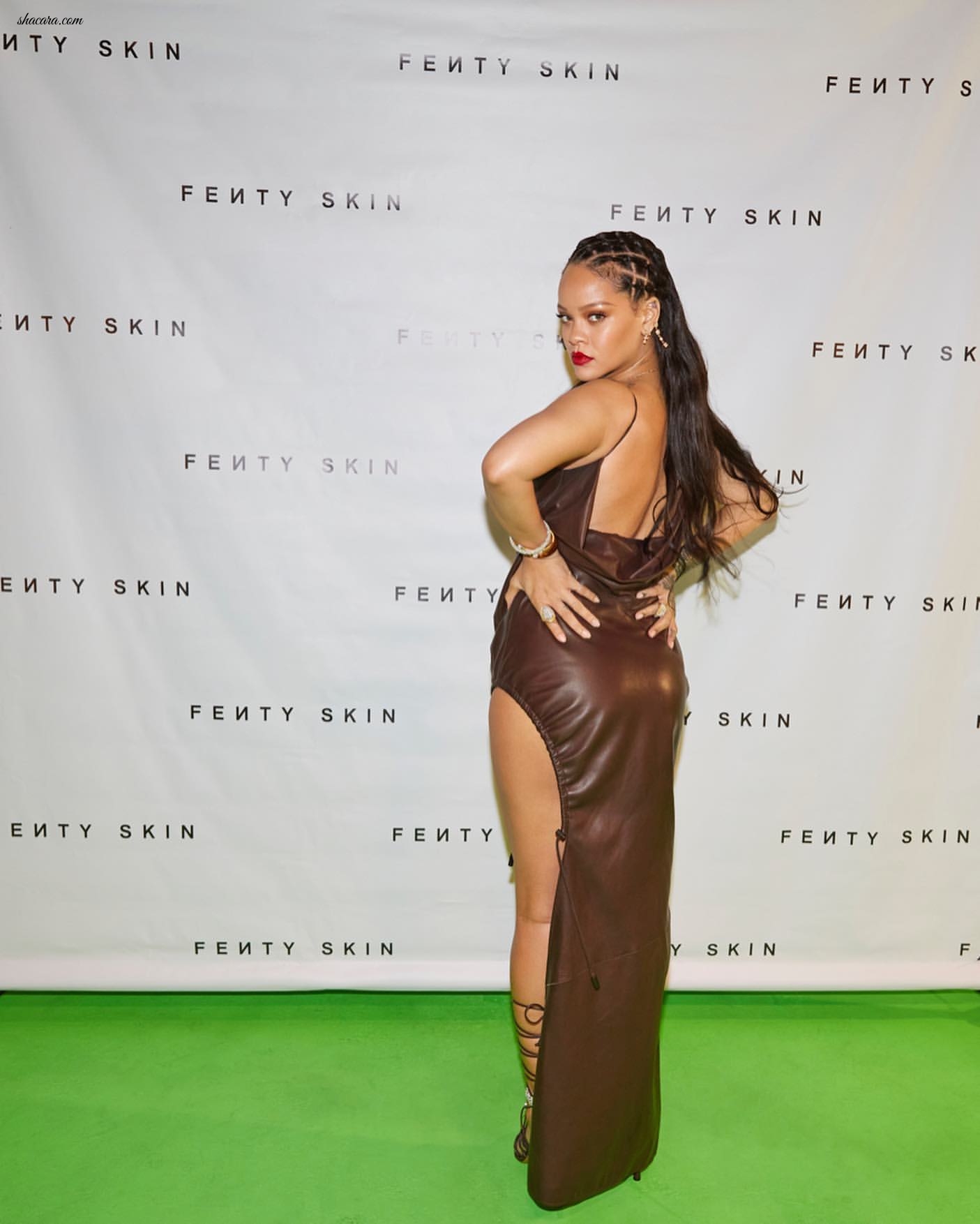 Rihanna Looked Absolutely Stunning At The Virtual Launch Of Fenty Skin