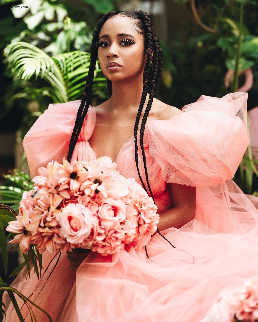 Ghanaian Star Sister Deborah Looks Like A Fairytale Princess In Her 36th Birthday Photoshoot