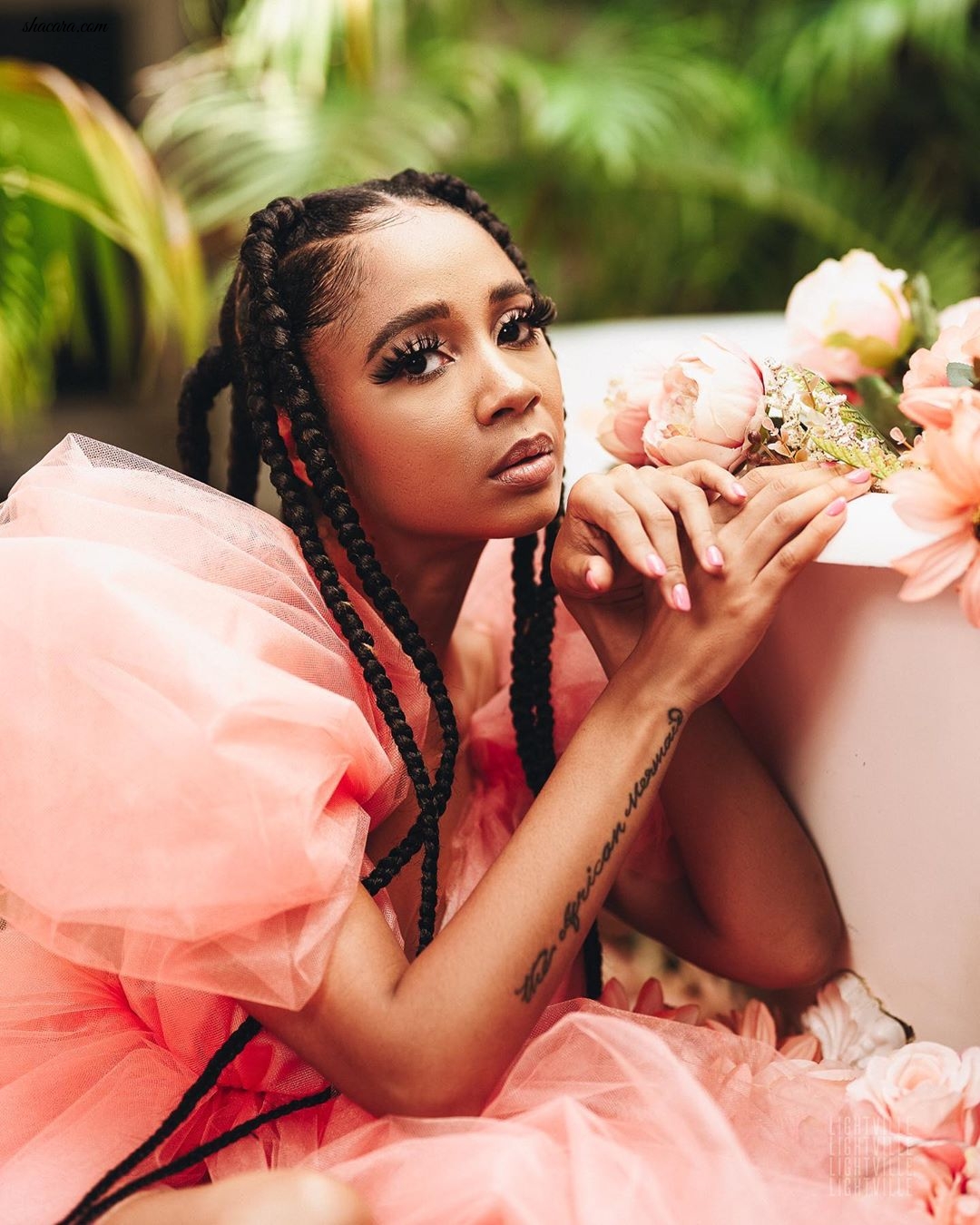 Ghanaian Star Sister Deborah Looks Like A Fairytale Princess In Her 36th Birthday Photoshoot