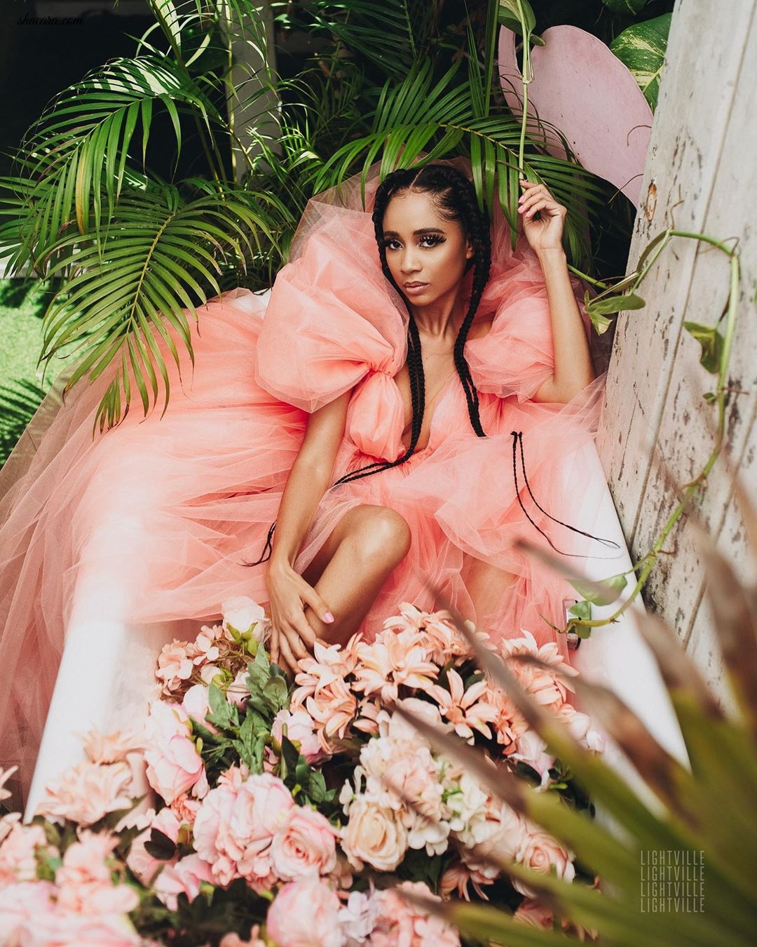 Ghanaian Star Sister Deborah Looks Like A Fairytale Princess In Her 36th Birthday Photoshoot